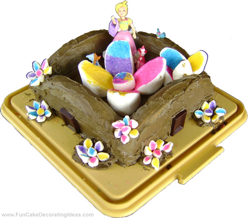 Amanda's Birthday Castle Cake