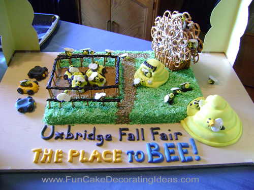 Specialty cake - Uxbridge the place to Bee