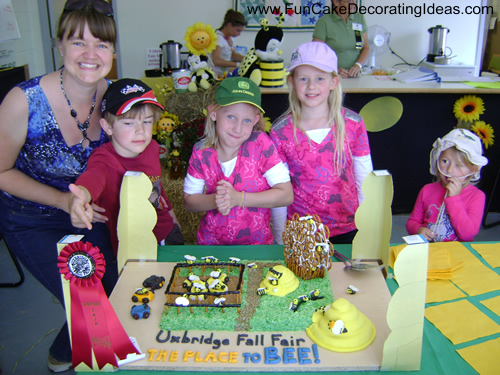 Winning cake for 2011 Fall Fair in Uxbridge